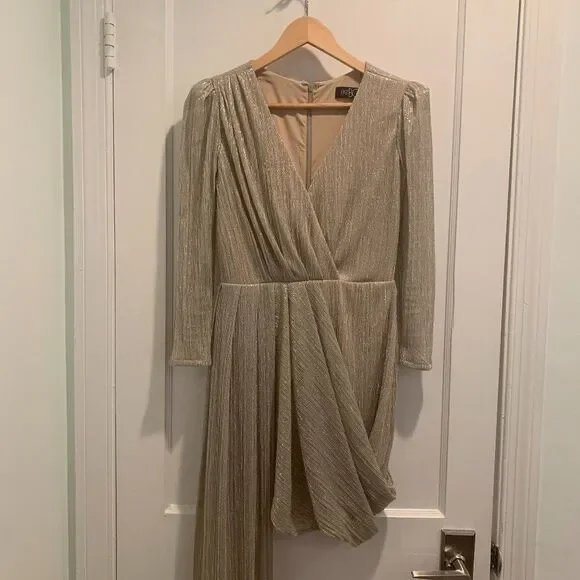 Patbo Lurex Draped Mini Dress - Worn Once! - Picture 9 of 11